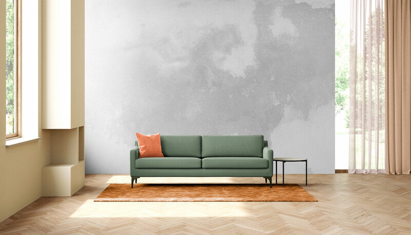 Papier Peint Design - Nuage Gris Doux