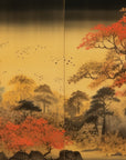 Nature wallpaper - Autumn Asian forest landscape