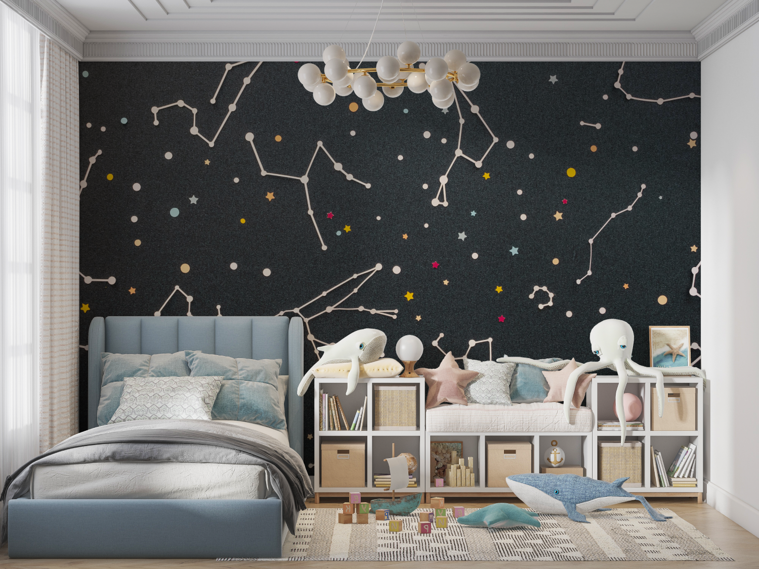 Children's Wallpaper - Ethereal Constellations