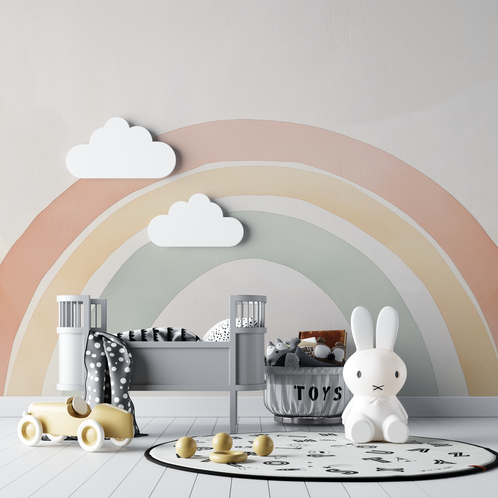 Children's Wallpaper – Rainbow Dreams and Fantasy World