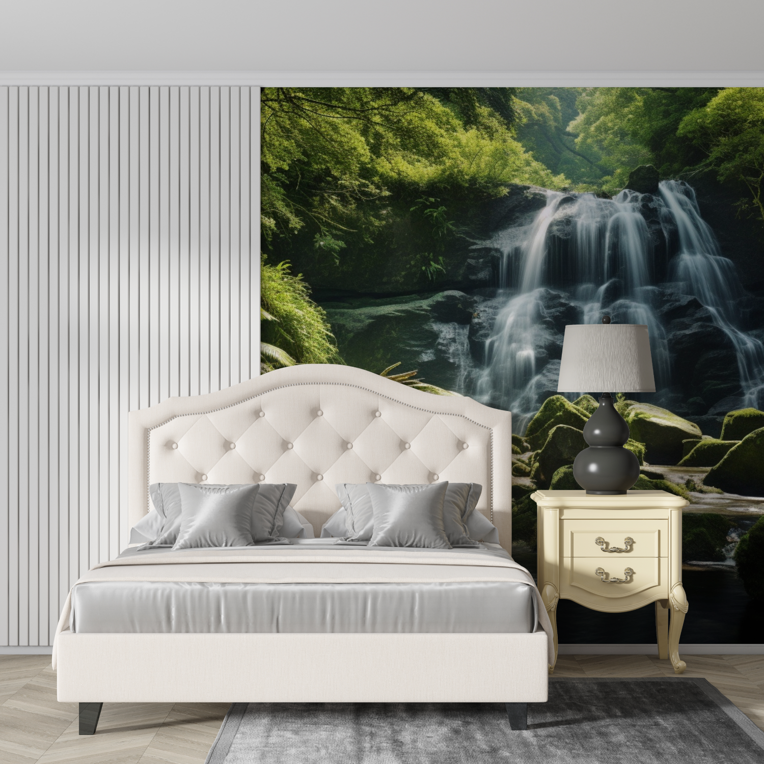 Forest Wallpaper - Lush Waterfalls