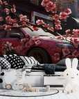 Gaming Wallpaper - Anime Style Race Car