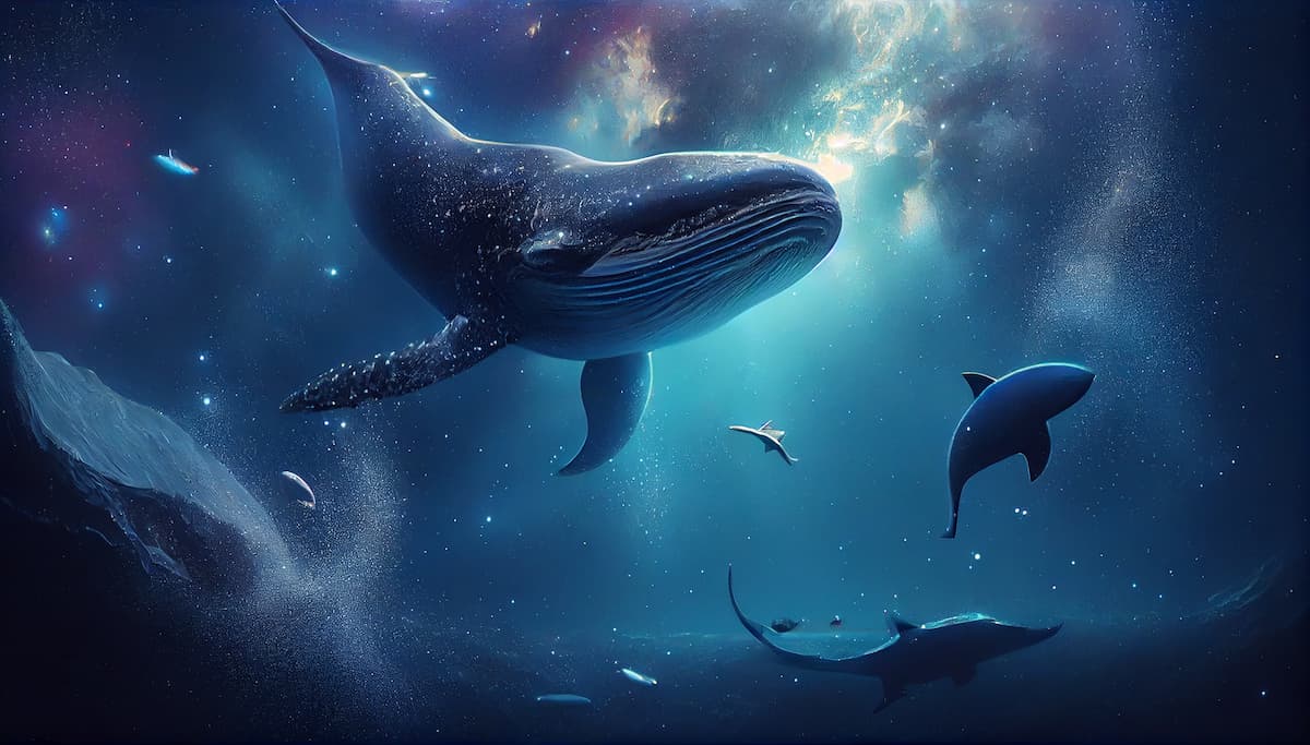Animal Wallpaper - Cosmic Whales