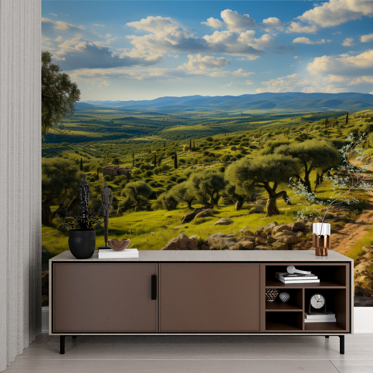 Italian Landscape Wallpaper