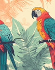 Papier Peint Animaux - Perroquets Exotiques