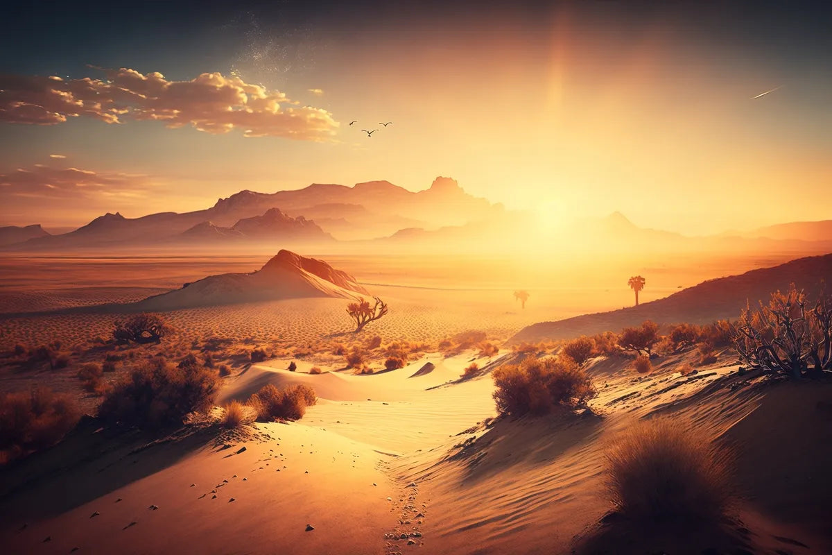 Landscape Wallpaper - Burning Desert