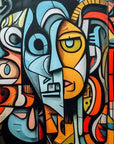 Papier Peint Art & Déco - Visage Graffiti