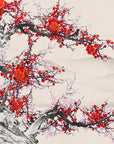 Papier Peint Japonais - Fleurs De Cerisiers Délicates