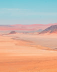 Papier peint déserts - dunes de sable orange