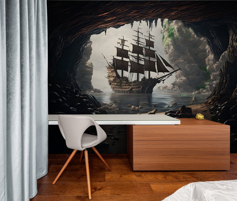 Papier Peint Enfant - Île Aux Pirates