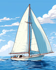 Wallpaper Illustration – Peaceful View of Animated Water