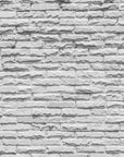 Papier Peint Pierre - Mur de Briques Grises et Blanches
