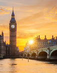 Papier Peint Panoramique - Rue De Londres Et Big Ben