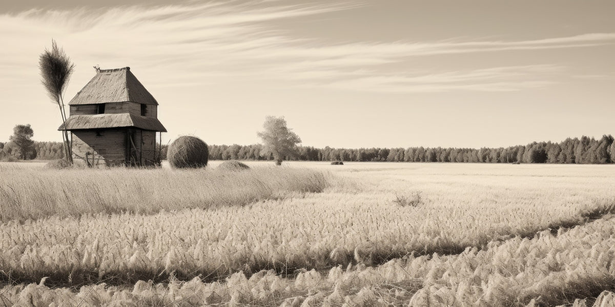 Landsortsbakgrundsbild - Gammalt vattenfall i sepia