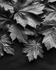 Nature wallpaper - dark fallen leaves carpet