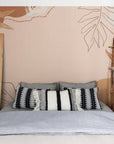 Papier Peint Art & Déco- Terracotta Clair