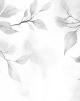 Papier peint nature - fines branches d'arbres monochromes