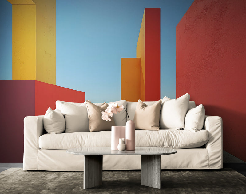 Papier Peint Minimaliste - Vue sur la Mer