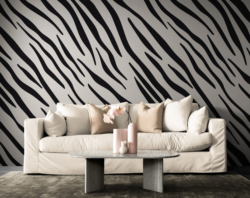 Art &amp; Deco Wallpaper - Classic Zebra Pattern