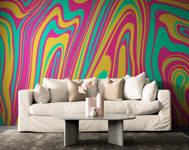 Abstract Wallpaper - Colorful Psychedelic