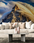 Papier Peint Illustration - Montagne Imposante