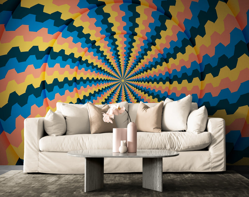 Papier Peint Art & Déco - Illusion Optique