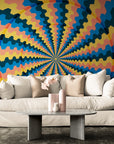 Art Deco Wallpaper - Optical Illusion