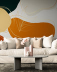 Abstract Wallpaper - Golden Vegetation
