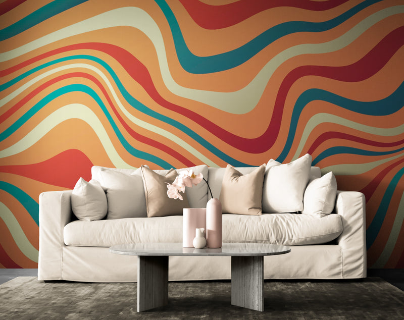 Retro Wallpaper - Waves