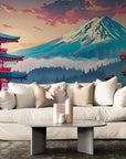 Papier Peint Japonais - Mont Fuji Majestueux