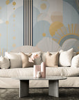 Papier Peint Art & Déco - Motifs Dorés