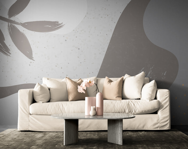 Minimalist Wallpaper - Delicate Foliage