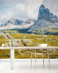 Landscape Wallpaper - Plains and Majestic Mountains