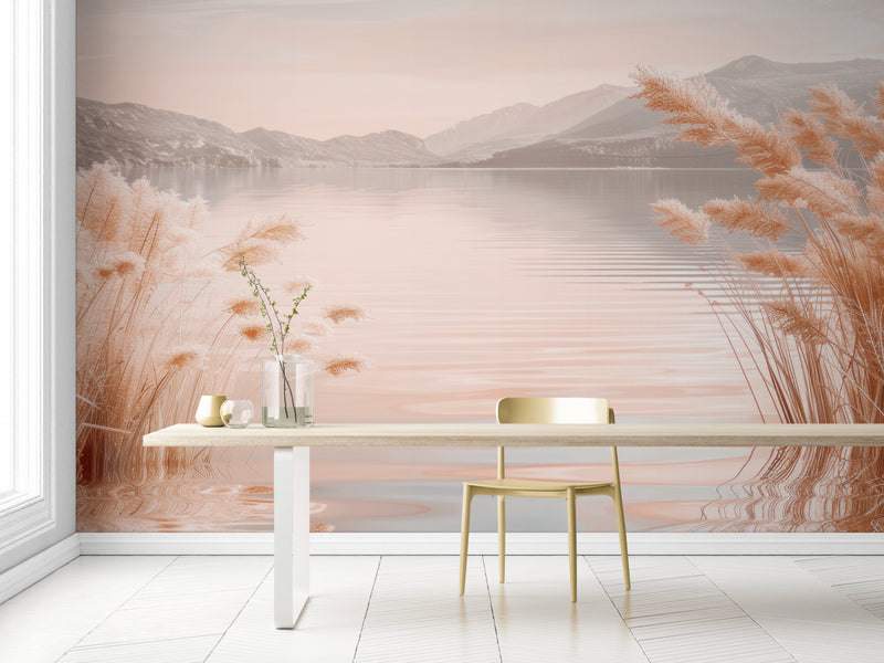 Papier Peint Paysage - Lac Idyllique