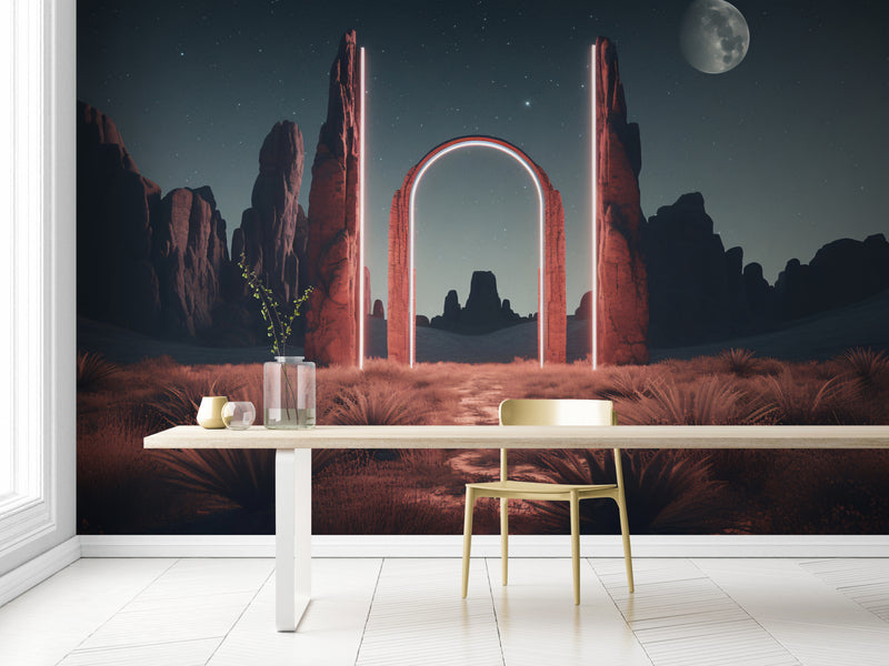 Futuristic Wallpaper - Portal to the Stars