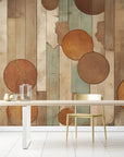 Wood Wallpaper - Rustic Charm