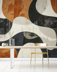 Papier Peint Abstrait - Nuances Intenses