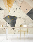 Papier Peint Géométrique - Terrazzo