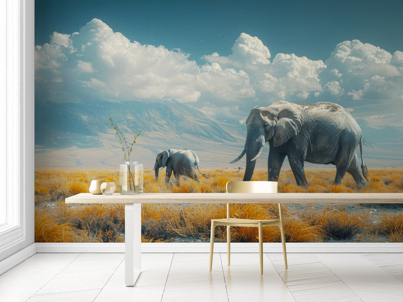 Landscape Wallpaper - Elephant Parade