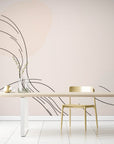 Papier Peint Minimaliste - Tons doux
