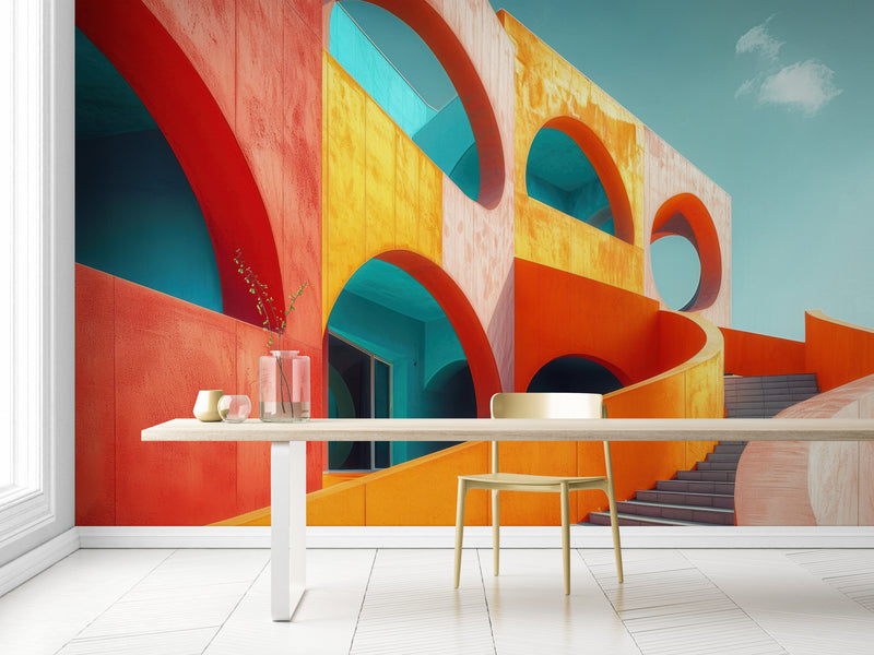 Landscape Wallpaper - Vibrant Architecture