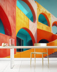 Papier Peint Paysage - Architecture Vibrant