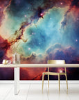 Papier Peint Illustration - Galaxie Étoilée