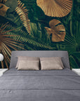 Tropical Wallpaper - Lush and Golden Jungle