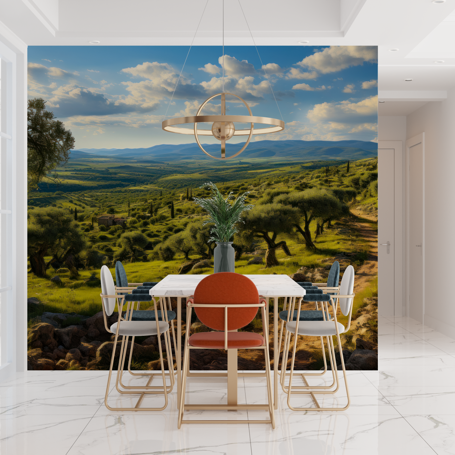 Italian Landscape Wallpaper