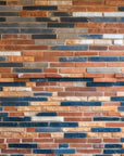 Art Deco Wallpaper - Horizontal Wood Panelling
