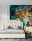 Landscape Wallpaper - Mediterranean Bay at Dusk