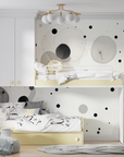 Black and White Wallpaper - Abstract Bubbles