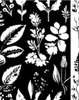 Nature wallpaper - dark herbariums and wild flowers