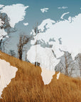 papier peint carte du monde – horizons d’aventure
